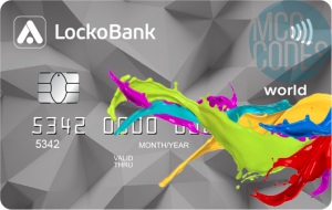 Внешний вид карты ЛокоЯрко от Локо-Банк