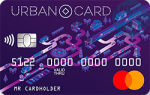Внешний вид карты Urban Card от Кредит Европа Банк